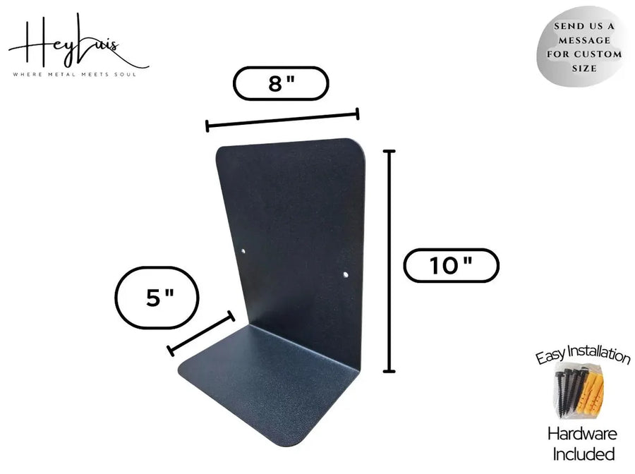Duvar Bitki Rafı, Metal Yüzer Saksı Tutucu, İç Mekan Bitki Duvar Aparatı, Minimalist Bitki Rafı